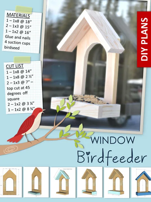 Window birdfeeder