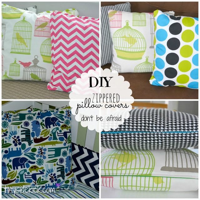 Zippered Pillow Covers