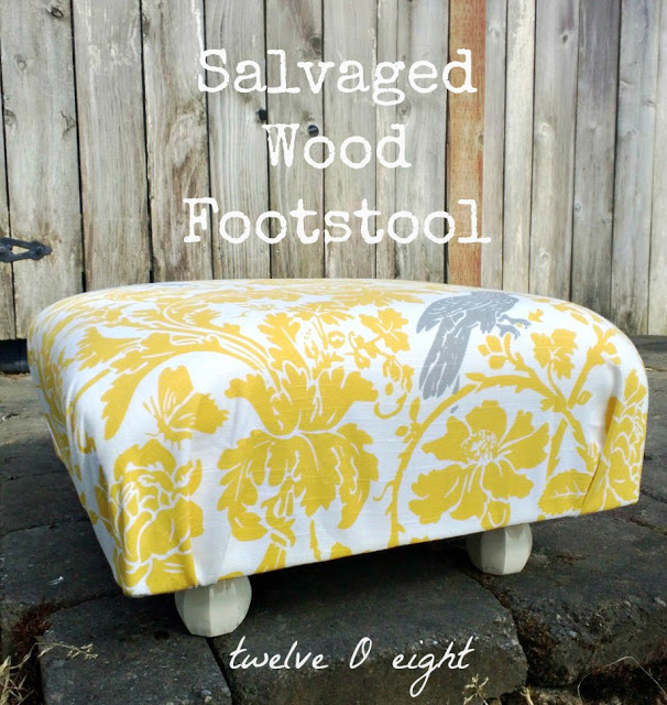 Footstool Makeover