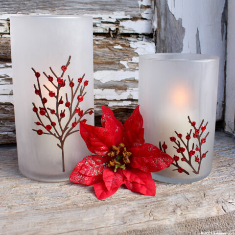 Christmas Candle Holders