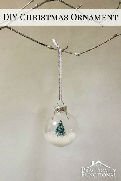 Snow Globe Ornament
