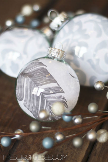 DIY Fillable Christmas Ornaments