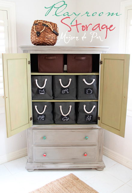 Playroom Storage