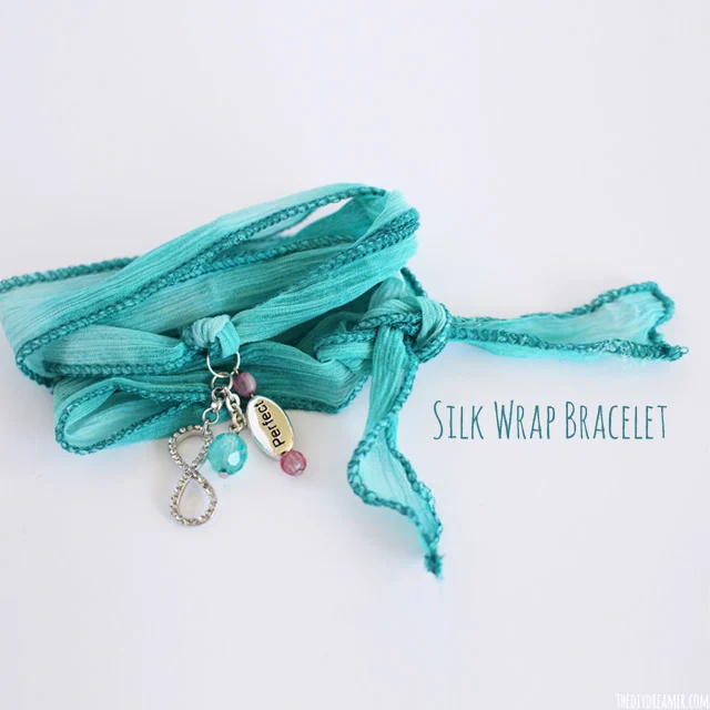 Silk Wrap Bracelet Tutorial - Created by Gabrielle my 9 year old daughter!