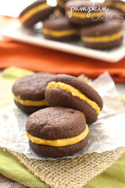 Pumpkin Oreos - Recipe