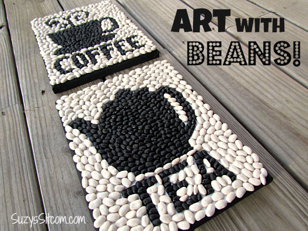 How to create fun wall art with beans