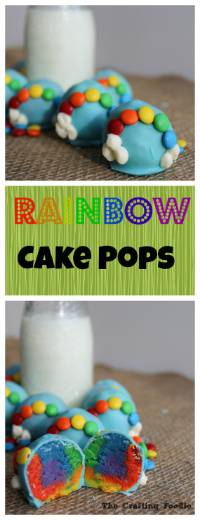 Rainbow Cake Pops