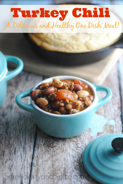 3 Bean Turkey Chili Recipe