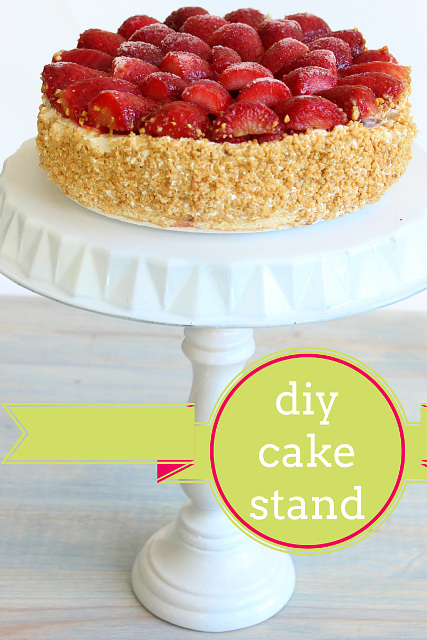 DIY Cake Stand Tutorial