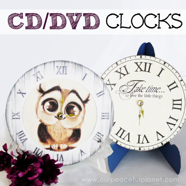 Make a Clock from a DVD