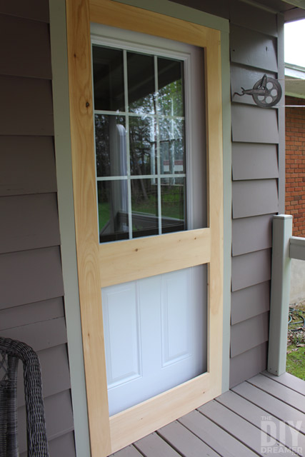 How to DIY an Easy Screen Door Without Nails or Screws!