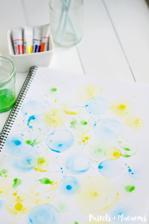 DIY Bubble Art