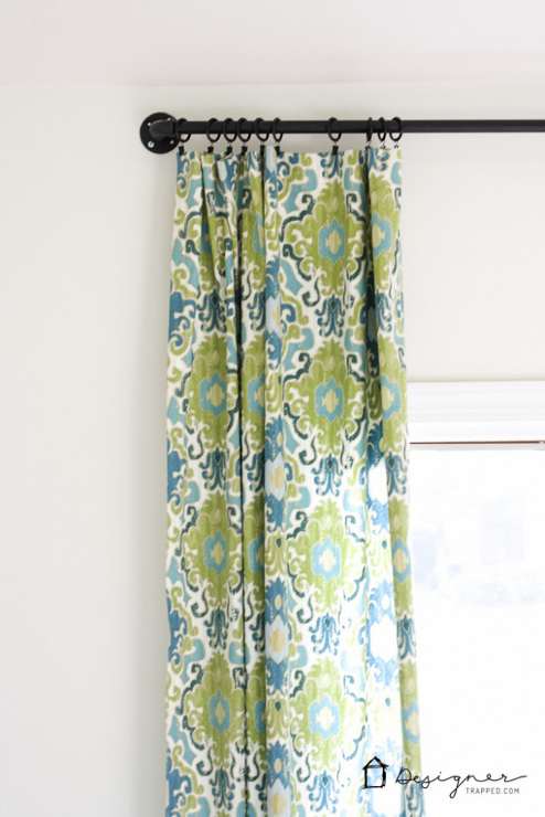 DIY Curtain Rod