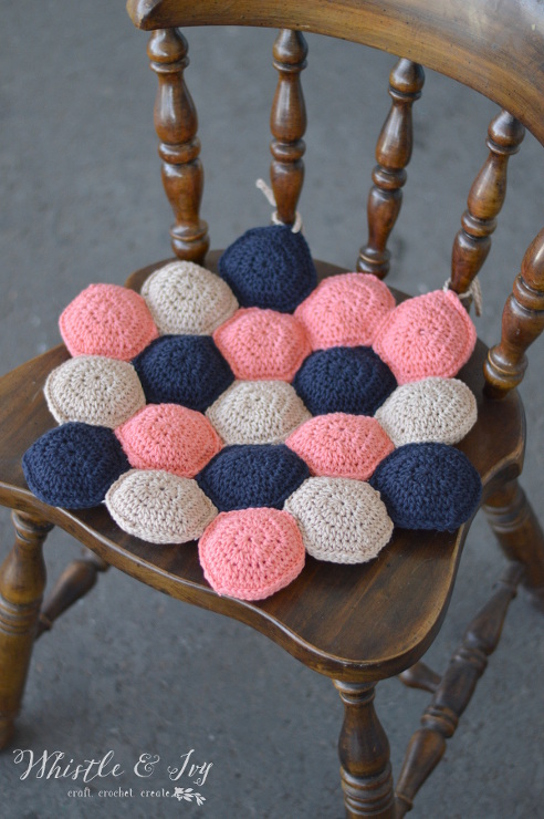 Hexie Puff Seat Cushion
