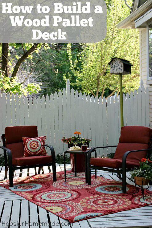 How to Build a Wood Pallet Deck