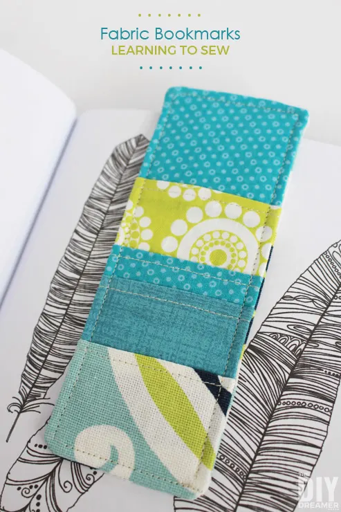 Learning how to sew? Awesome, I have a great tutorial for beginners. Let's learn how to sew fabric bookmarks! Check out this step by step tutorial.