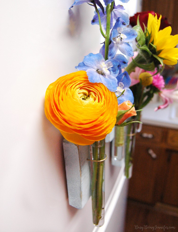 DIY Magnetic Test Tube Vase