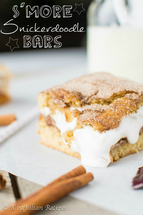 S’more Snickerdoodle Bars