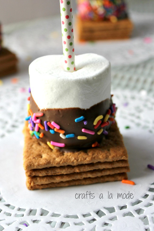 Valentine S'mores Treats