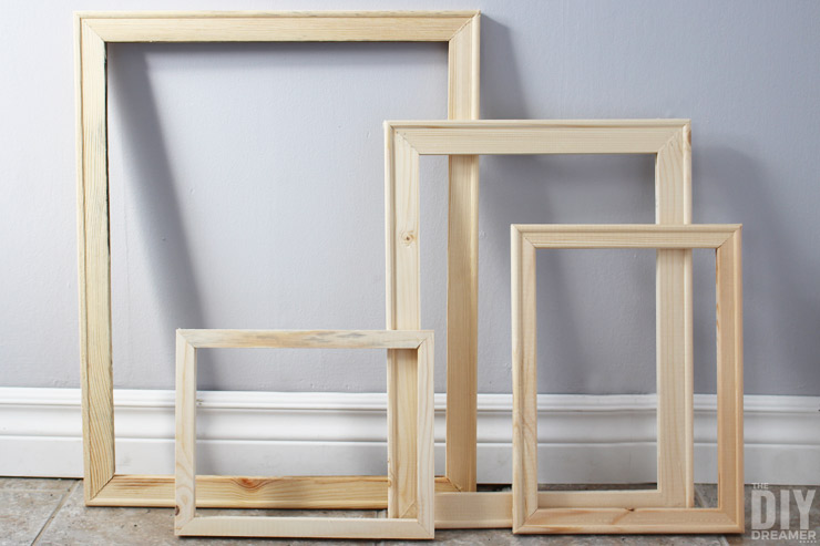 How to Make Cheap Wood Frames the Quick and Easy DIY Way