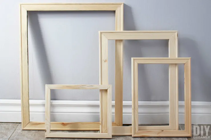 How to Make a Large Wooden Picture Frame 