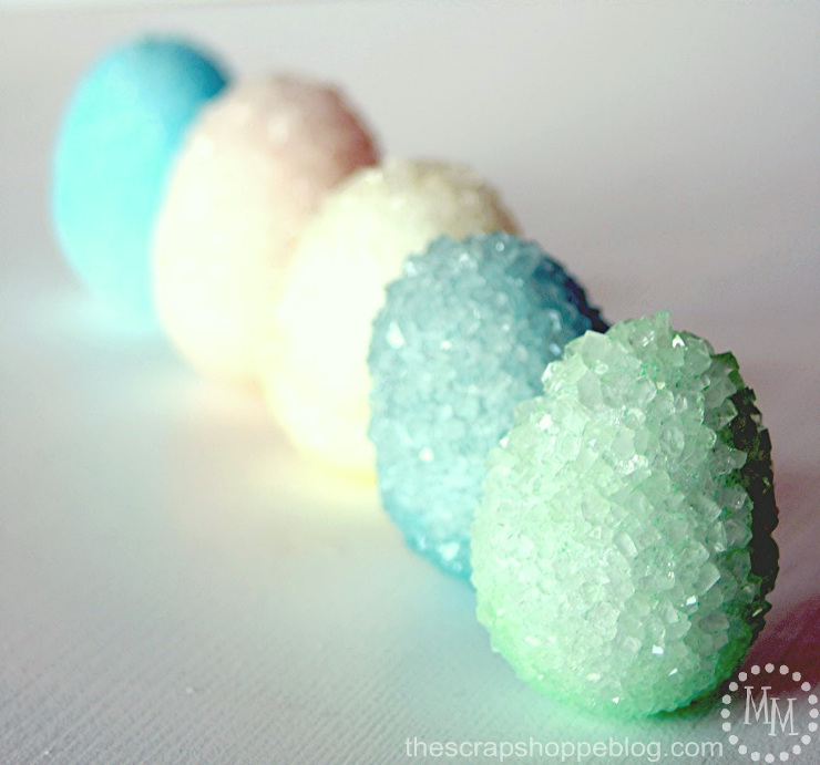 Crystallized Egg Vases