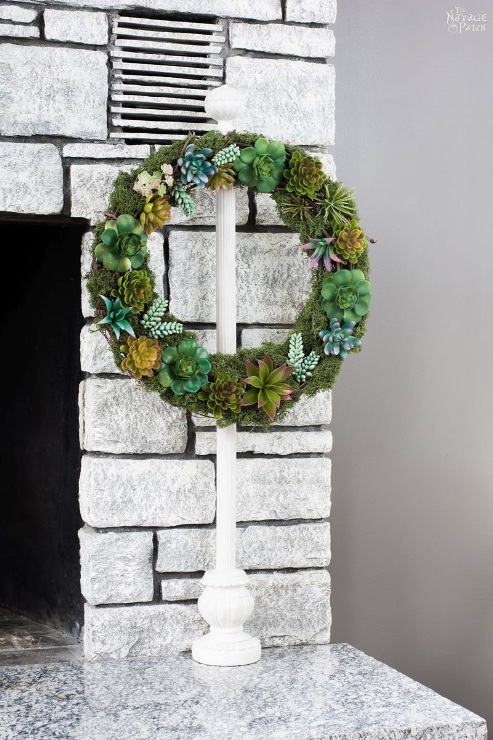 DIY Wreath Stand
