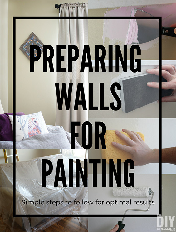 Preparing walls for painting What to do before painting