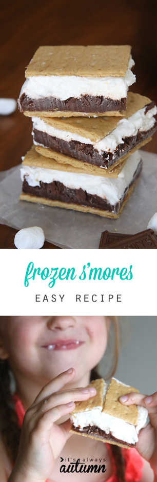 Frozen Smores Easy Recipe