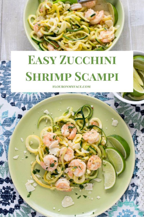 Zucchini Shrimp Scampi Recipe