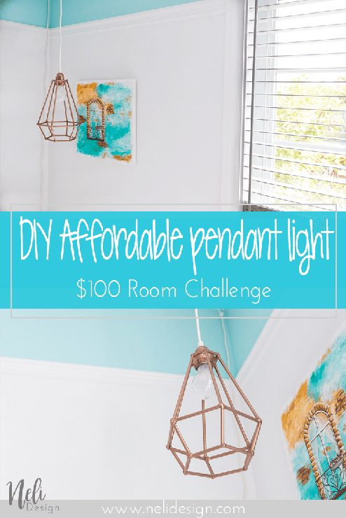 Make an Affordable Geometric Pendant Light