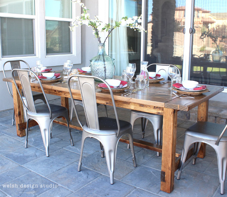 DIY Outdoor Table