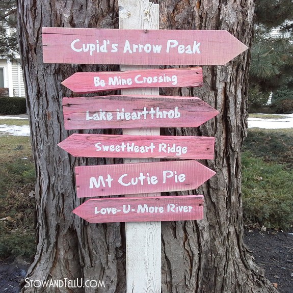 Valentine’s Trail Sign