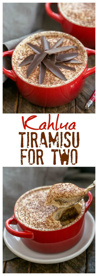 Kahlua Tiramisu for Two