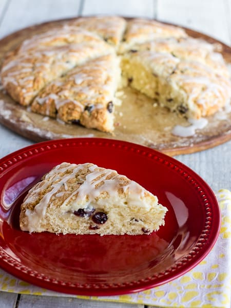 Lemon Cranberry Scones