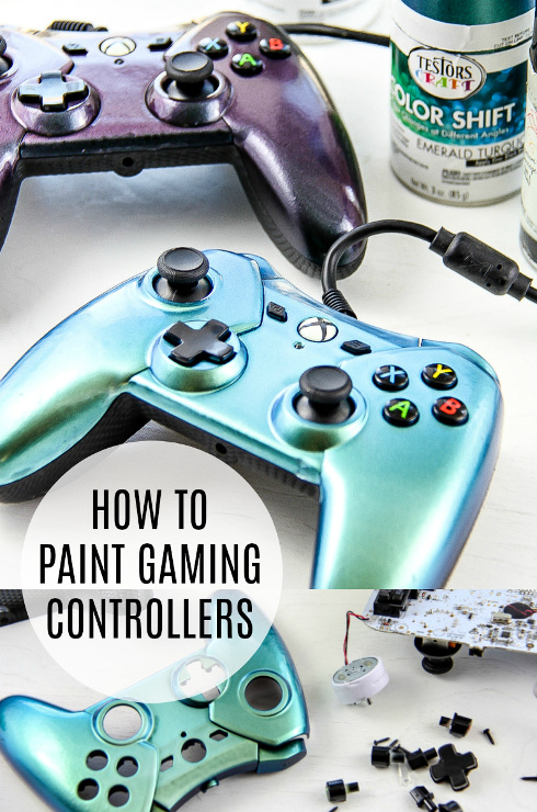How to Paint Gaming Controllers