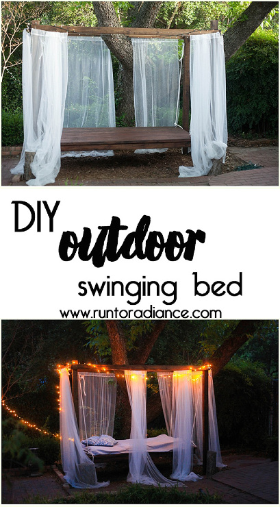 How to Build an Outdoor Swinging Bed