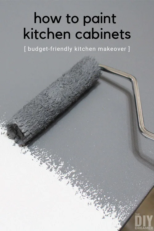 How To Paint Kitchen Cabinets Budget, How To Paint Kitchen Cabinets With A Roller