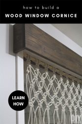 Timber Window Build How to Build a Wood Window Cornice - The DIY Dreamer
