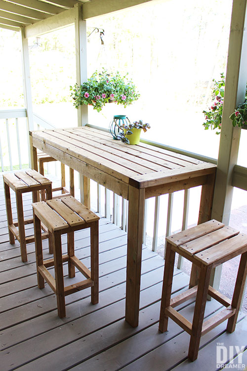 How To Build Outdoor Bar Stools The, Outdoor Bar Stool Plans