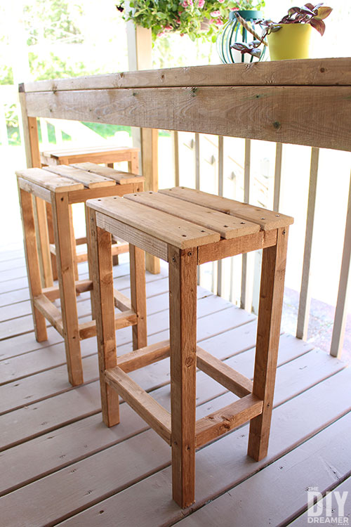 How To Build Outdoor Bar Stools The, Basic Wooden Bar Stools