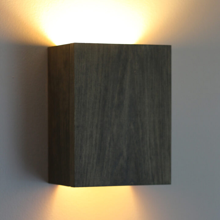 wood sconce light